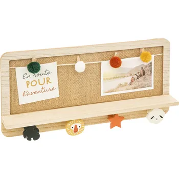 Věšák Atmosphera for Kids Dětský nástěnný věšák s organizér Oasis 45 x 22 cm