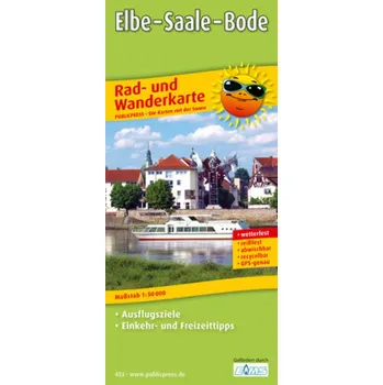 PublicPress Rad- und Wanderkarte Elbe - Saale - Bode
