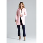 Figl Dámský kabát crombie coat Maximilian M366 růžová S
