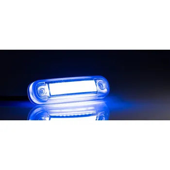 Přídavný světlomet světlo poziční FT-045 LED 12+24V modré