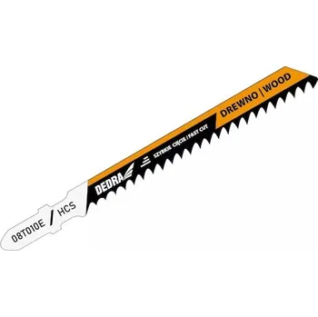 Pilový kotouč Dedra 08T010E Pilové listy k lupénkové pile 100/75 mm, dřevo, HCS, T, 2 ks