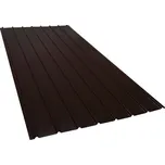 Trapézový krycí plech H12 Bravo 1200 x 910 x 0,3 mm čokoládově hnědý