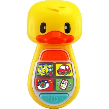 Hračka pro nejmenší Rappa Baby telefon s melodií kačenka