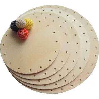 Hobby drát W-Star DnoD16 - Dno pro košík, překližka, kruh 16 cm, díra 2,5 mm