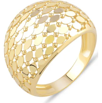 Prsten Lillian Vassago Exluzivní celozlatý prsten LLV06-GR149 Velikost prstenu: 55