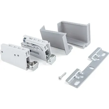 Emuca Sada kování pro závěsné skříňky HOOK / Šedá