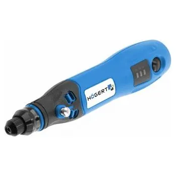 přímá bruska Högert Mini bruska aku 3,6 V 600 mA 11dílů