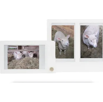 FUJIFILM INSTAX 3 PHOTO MINI COLLAGE FRAME WHITE