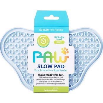 Miska pro psa Pet Dream House Lízací podložka Paw Lick Pad, modrá