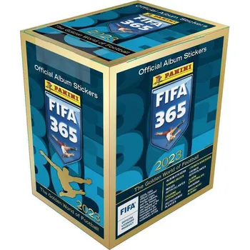 Panini FIFA 365 2023 box samolepek 50 balíčků samolepka Panini FIFA 365 2023 box samolepek 50 balíčků