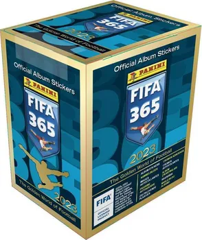 samolepka Panini FIFA 365 2023 box samolepek 50 balíčků