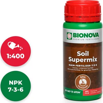 Hnojivo Hnojivo BioNova Soil Supermix Objem: 250ml