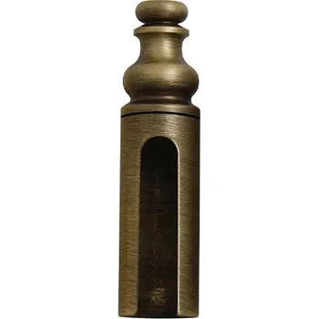 pant FT - KRYTKA NA ZÁVĚS ozdobná, na průměr pantu 20 mm na průměr pantu 20 mm OGS - Bronz česaný matný