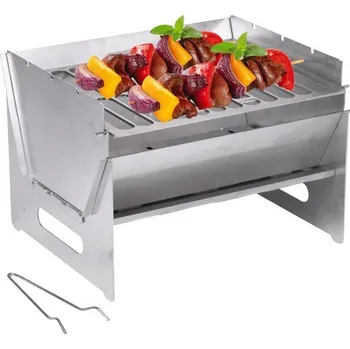 Příslušenství ke karavanu Skládací gril Camp4 z nerezové oceli - různé velikosti Varianta: 916671