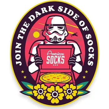 samolepka american socks Samolepka 90s sticker 1