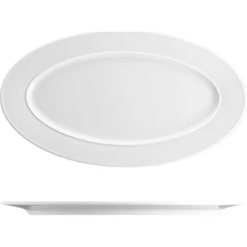 G. Benedikt | Podnos oválný, bílý, 42x23,6 cm, Excellency