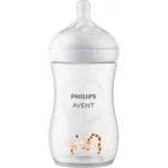 Philips AVENT Láhev Natural Response 260 ml, 1m+ - žirafa