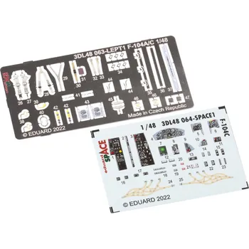 Plastikový model Eduard 1/48 F-104C SPACE (KINETIC)