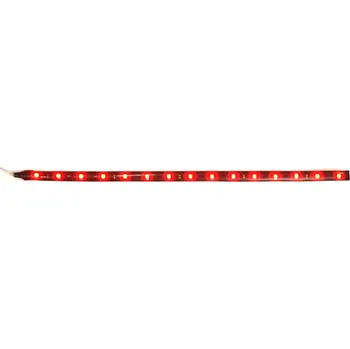 Tuning samolepící LED pás 30cm 15xLED 1210 červený