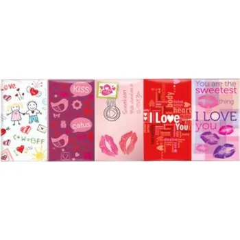 Čokoláda Malé čokolády LOVE 5 x 15g