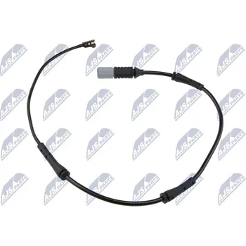 Brzdová destička Výstražný kontakt, opotřebení obložení NTY HCZ-BM-026