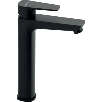 Novaservis Umyvadlová baterie bez výpusti METALIA 58, černá 58501/1,5