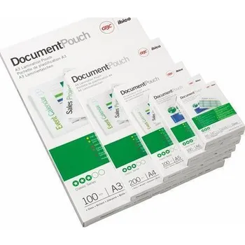 Laminovací fólie Laminovací fólie, 150 mikrón, A4, lesklá, UV odolná, GBC