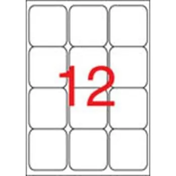 Speciální papír Etiketa, ILC, 63,5 x 72 mm, zaoblené rohy, 1200 ks/bal., APLI 02416