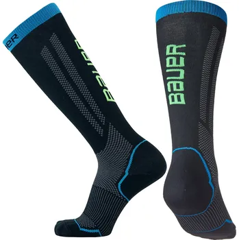 Pánská móda Ponožky - podkolenky Bauer S21 Performance Tall Skate Sock Velikost: L