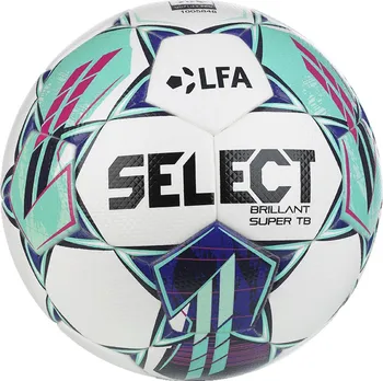 Fotbalový míč Select FB Brillant Super TB CZ Fortuna Liga 2023/24 bílý/zelený 5
