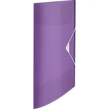 Archivační box Desky s gumičkou "Colour`Breeze", levandulová, 15 mm, A4, PP, ESSELTE 628440