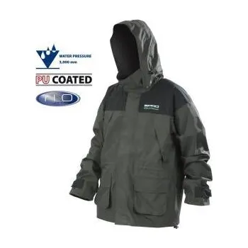 Rybářské oblečení SPRO Bunda Rain Jacket Moss Green vel. XXL