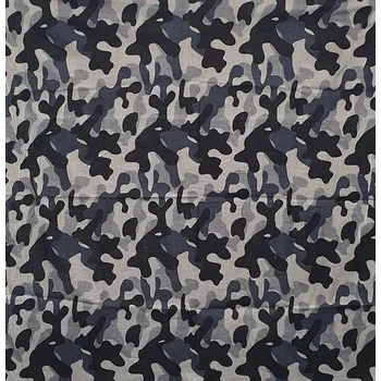 Šátek klasický šátek maskáč, skyblue