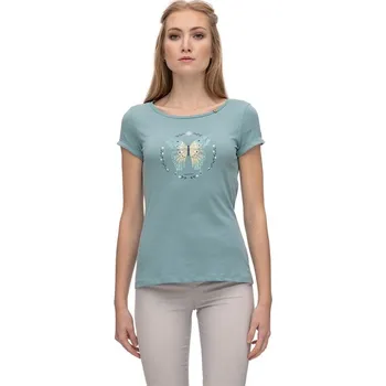 Dámské tričko RAGWEAR triko - Florah Butterfly Organ Aqua (2035) velikost: XL