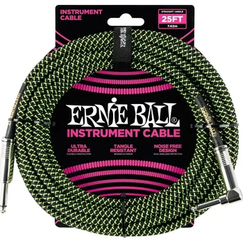 Ernie Ball P06066 7,5 m Rovný - Lomený Nástrojový kabel