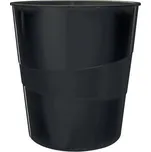 Odpadkový koš "Wow", černá, 15 l, LEITZ, 52781095