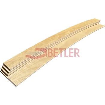 Postelový rošt Betler NÁHRADNÍ LAMELY 5,5 80cm - 79x5,3x0,8cm (10 kusů)