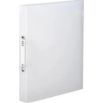 Archivační box Desky kroužkové "PropyGlass", transparentní, 2 kroužky, 40 mm, maxi, A4, PP, VIQUEL 061440-05