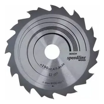 Pilový kotouč Pilový kotouč Speedline Wood BOSCH 2608640800