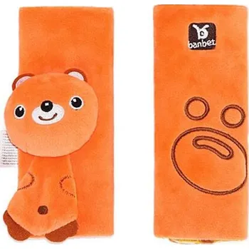 Chránič na bezpečnostní pás do auta Banbet Medvídek