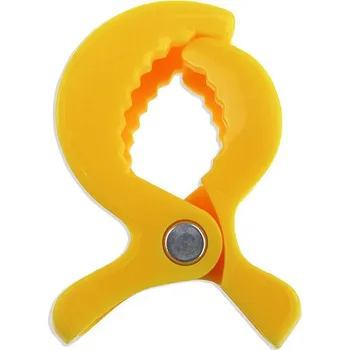 Kolíček na kočárek TopQ žlutý