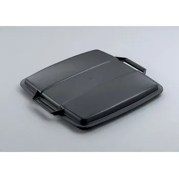 Odpadkový koš Odpadkové koše Durabin 90 l - víko / černá