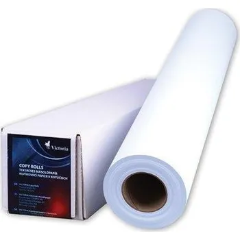 Kancelářský papír Xerografický papír, role, 594 mm x 175 m, 76 mm dutina, 80g, VICTORIA