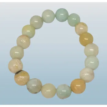 Náramek Amazonitový náramek 10 mm
