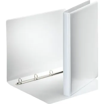 Esselte pořadač A4 kroužkový prezentační 3 cm 4-kroužek bílá