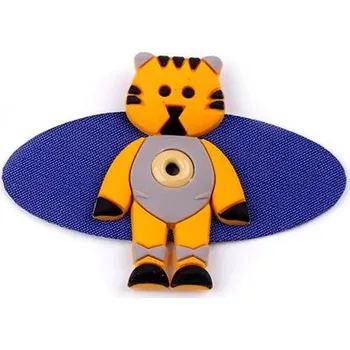 Nášivka, štítek otočné postavičky, 43x60mm,