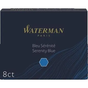 Náplň do psacích potřeb Inkoustové bombičky do plnicího pera, modrá, WATERMAN