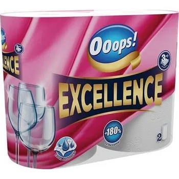 Utěrka Kuchyňské utěrky "Ooops! Excellence", 3-vrstvé, 2 role