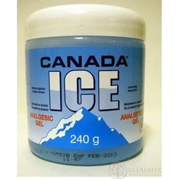 Masážní přípravek CANADA ICE GEL proti bolesti a únavě svalů 240 ml