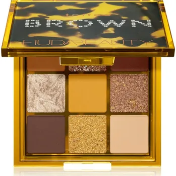 Oční stíny Huda Beauty Brown Obsessions paletka na oči odstín Toffee 7,5 g